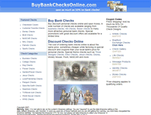Tablet Screenshot of buybankchecksonline.com